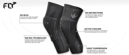 Bunkerkings Fly Compression Knee Pads