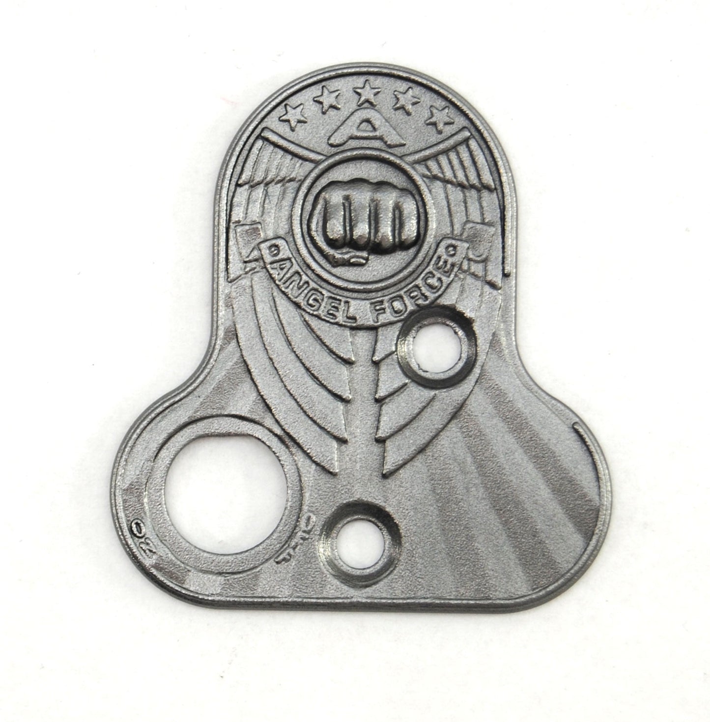 Angel Force Back Plate - Pewter Dust