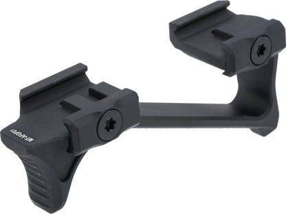 UTG CNC Aluminum Ultra Slim Angled Picatinny Foregrip - Matte Black
