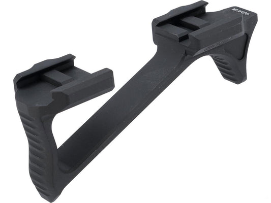 UTG CNC Aluminum Ultra Slim Angled Picatinny Foregrip - Matte Black