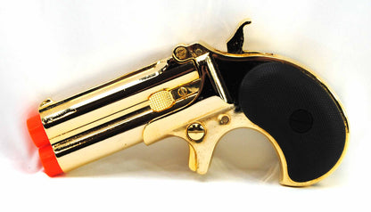 Maxtact Gas Powered Full Metal Derringer Airsoft Double Barrel Pistol