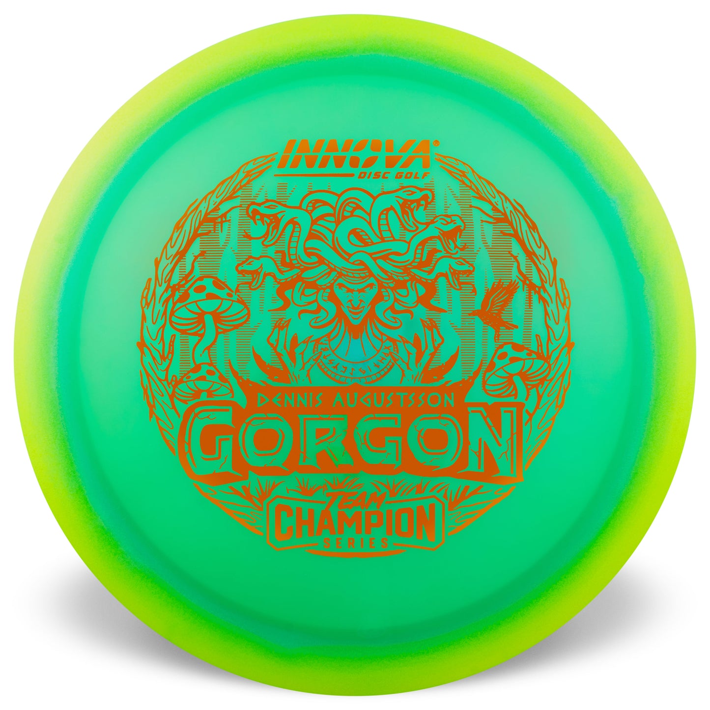 Innova Proto Glow Halo Champion Gorgon Disc - Dennis Augustsson Tour Series