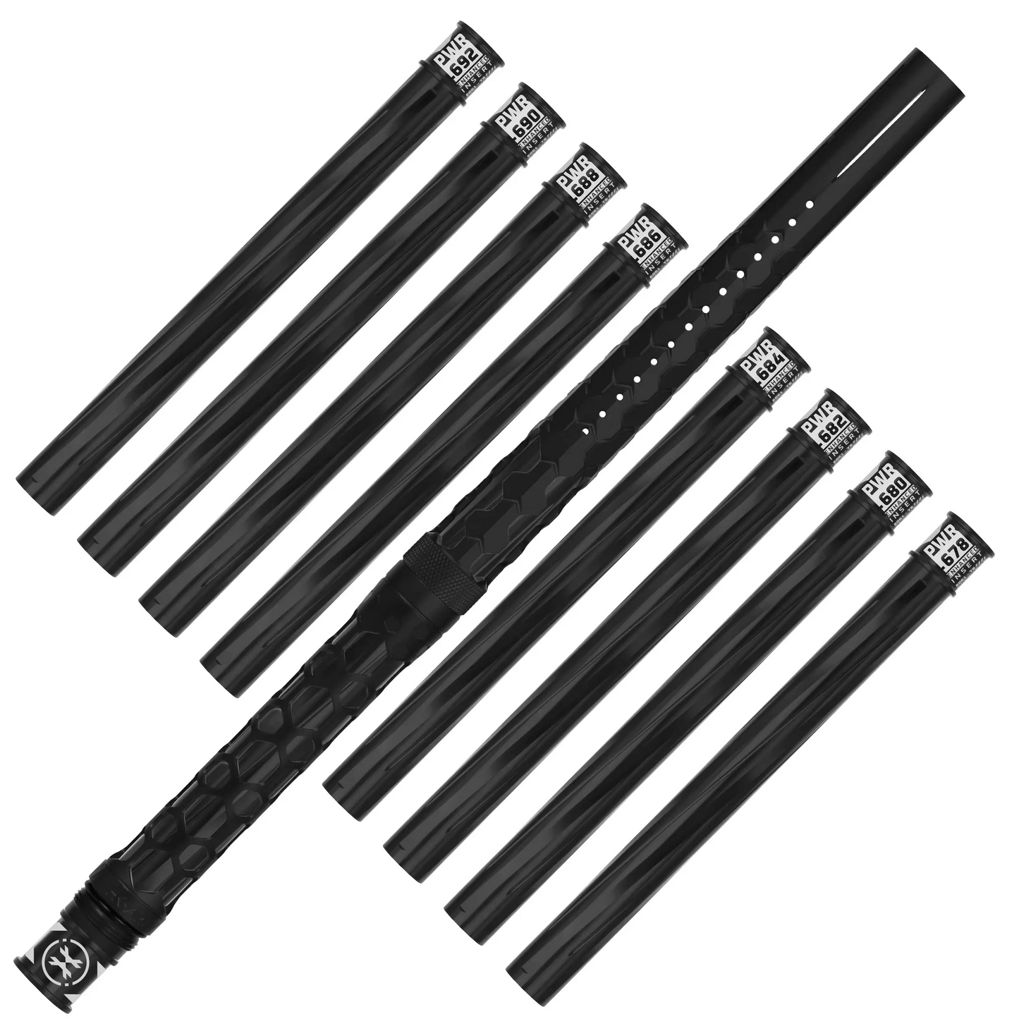 HK Army Hex PWR Autococker Threaded Barrel Kit w/ Black Inserts