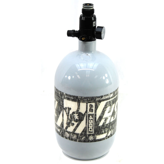 Used HK Army Compressed Air 68ci/4500psi HSTL Tank - Grey