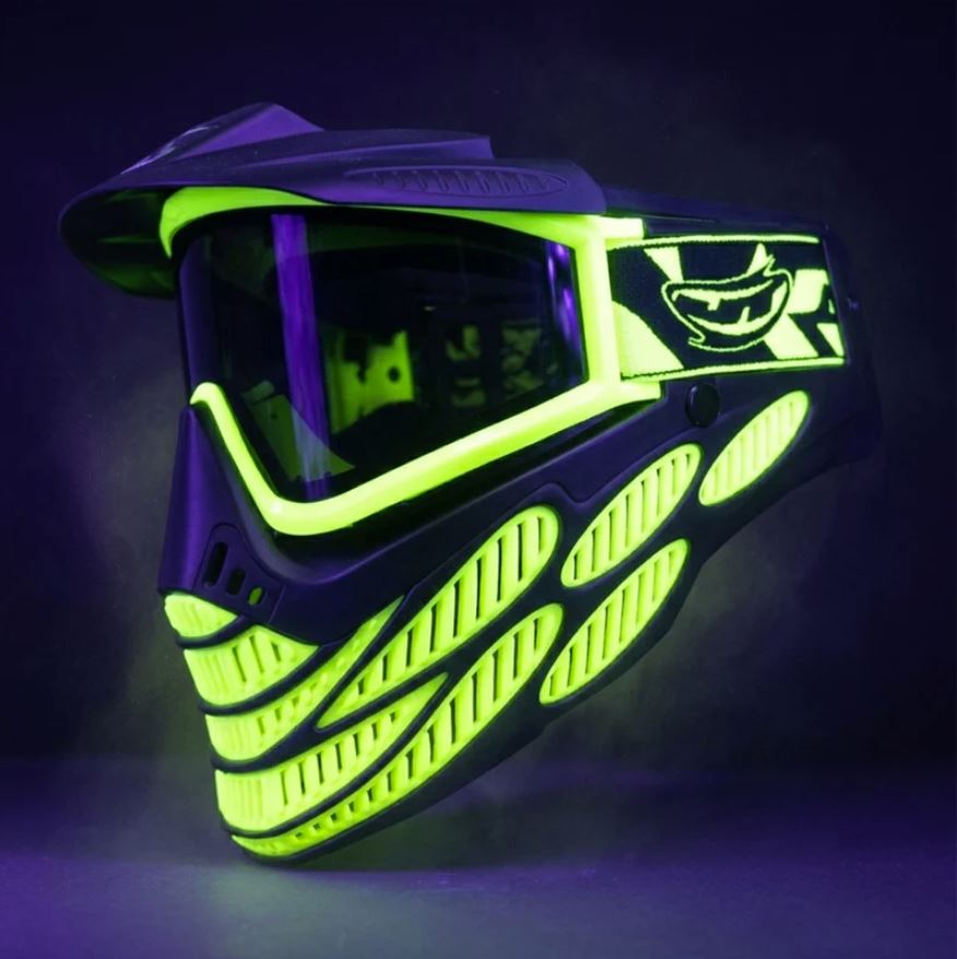 JT Flex 8 Limited Edition Glowtanium UV Reactive Goggle