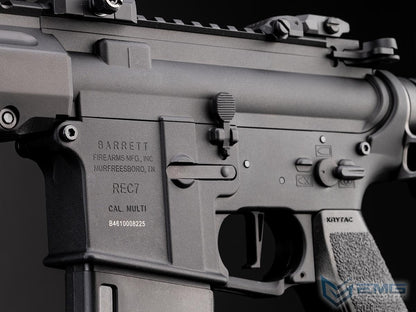 EMG / KRYTAC / BARRETT Firearms Licensed REC7 MK3 Airsoft AEG Rifle - SBR - 350fps