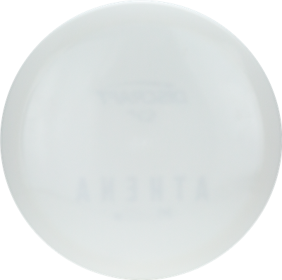 Discraft White ESP Athena Bottom Stamp