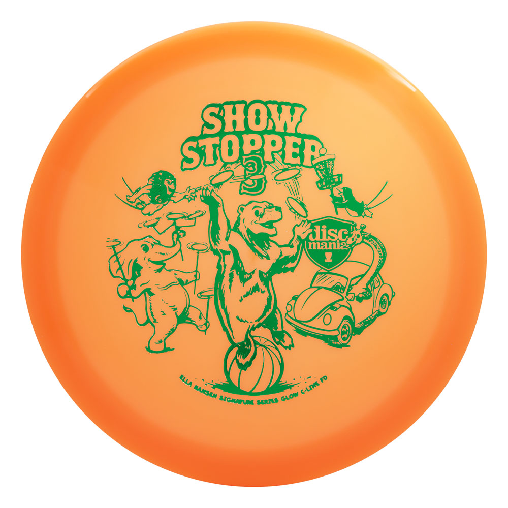 Discmania Show Stopper 3 Color Glow C-Line FD Disc - Ella Hansen Signature Series