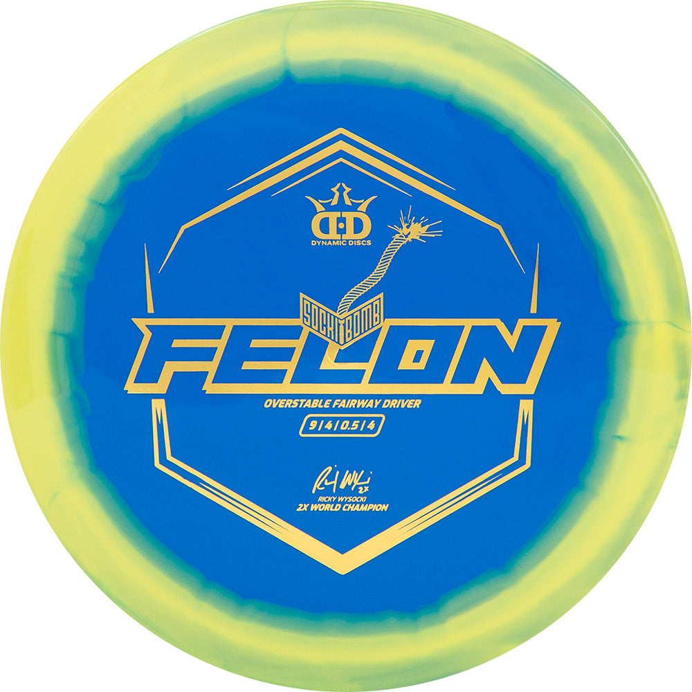 Dynamic Discs Supreme Orbit Sockibomb Felon Disc - Ignite Stamp