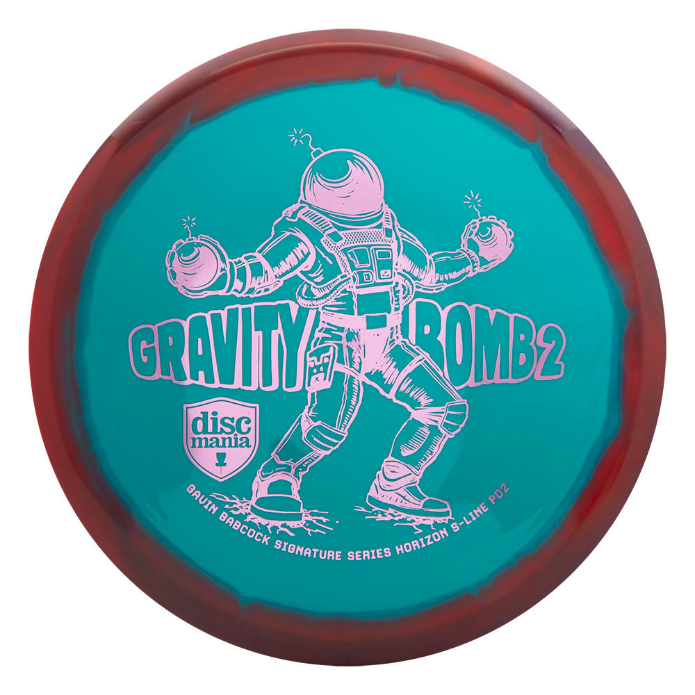 Discmania Gravity Bomb 2 - Horizon S-Line PD2 Disc - Gavin Babcock Signature Series