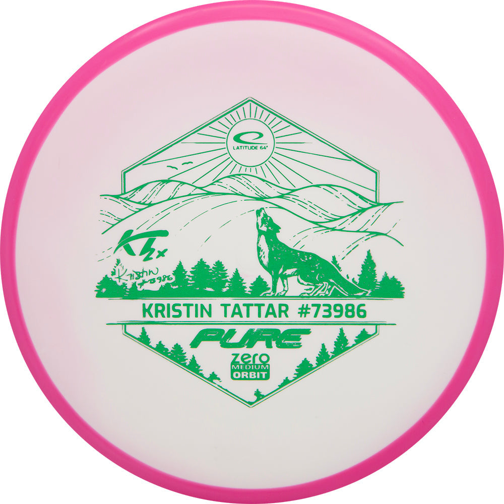 Latitude 64 Zero Medium Orbit Pure Disc - Kristin Tattar 2024 Stamp