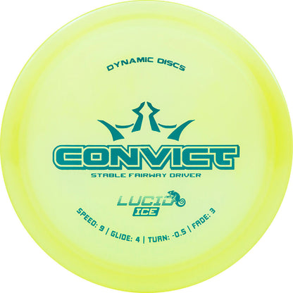 Dynamic Discs Lucid Ice Chameleon Convict Disc