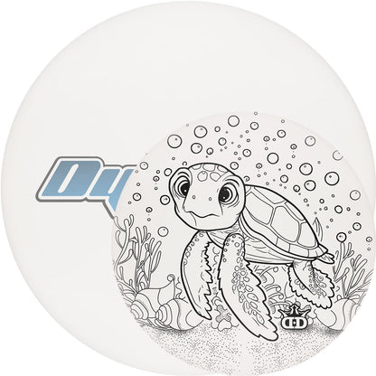 Dynamic Discs Fuzion Junior Discs - Coloring Book Series DyeMax - Macro Size