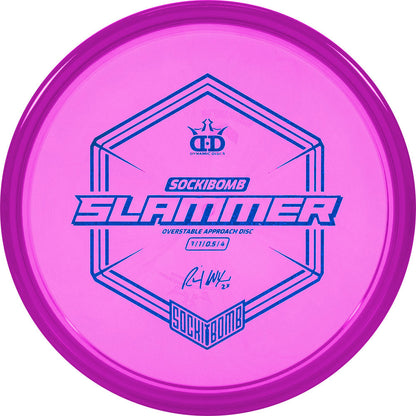 Dynamic Discs Lucid Ice Sockibomb Slammer Ricky Wysocki 2023