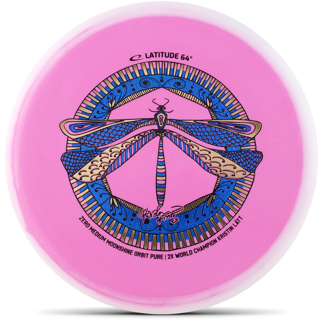 Latitude 64 Zero Medium Moonshine Orbit Pure Disc - Kristin Tattar 2026 Stamp