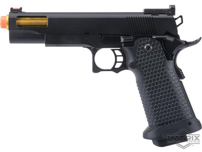 Matrix x Golden Eagle Full Metal OTS .45 Tactical Hi-CAPA Mod-7 Gas Blowback Airsoft Pistol w/ Carrying Case