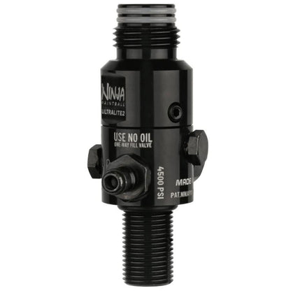 Ninja Paintball UL2 4500psi Tank Regulator - Blackout