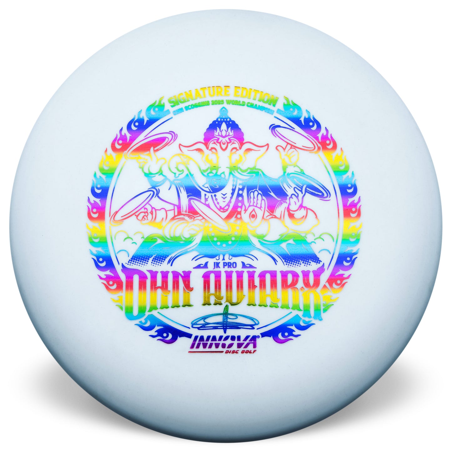 Innova JK Pro Aviar-X Disc - Ohn Scoggins 2025 World Champion - Ganesha Stamp