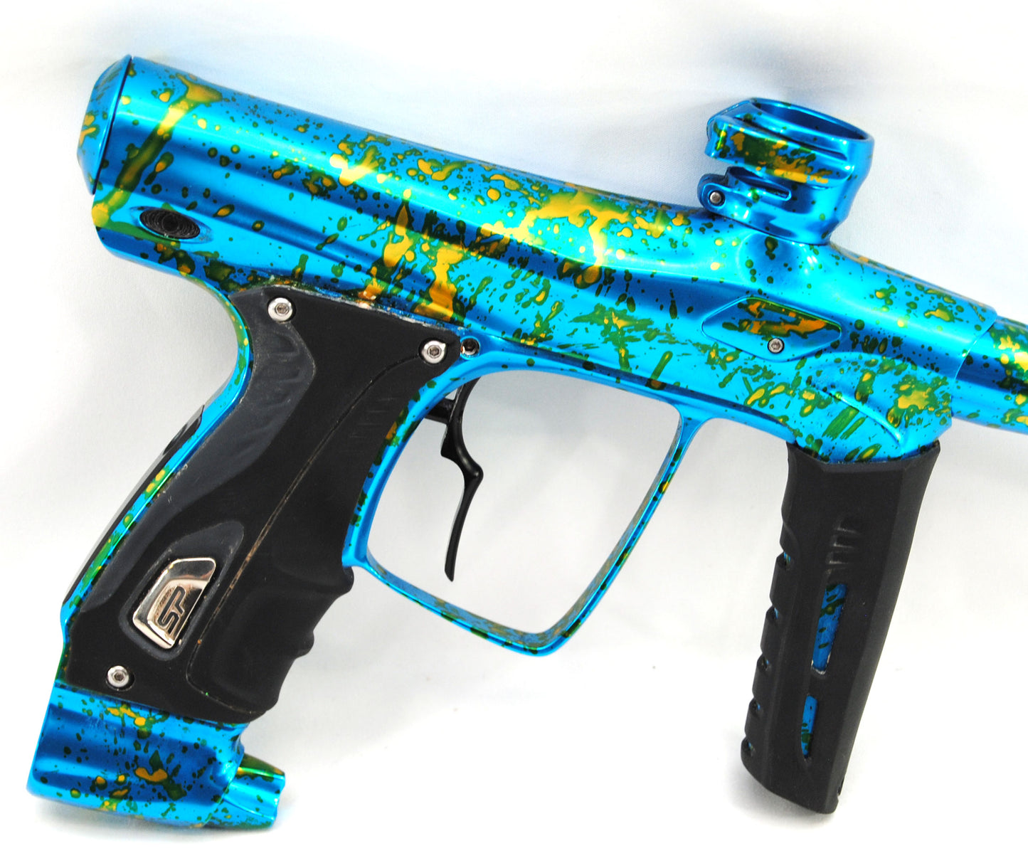 Used Smart Parts Shocker RSX - Teal/Gold Splash