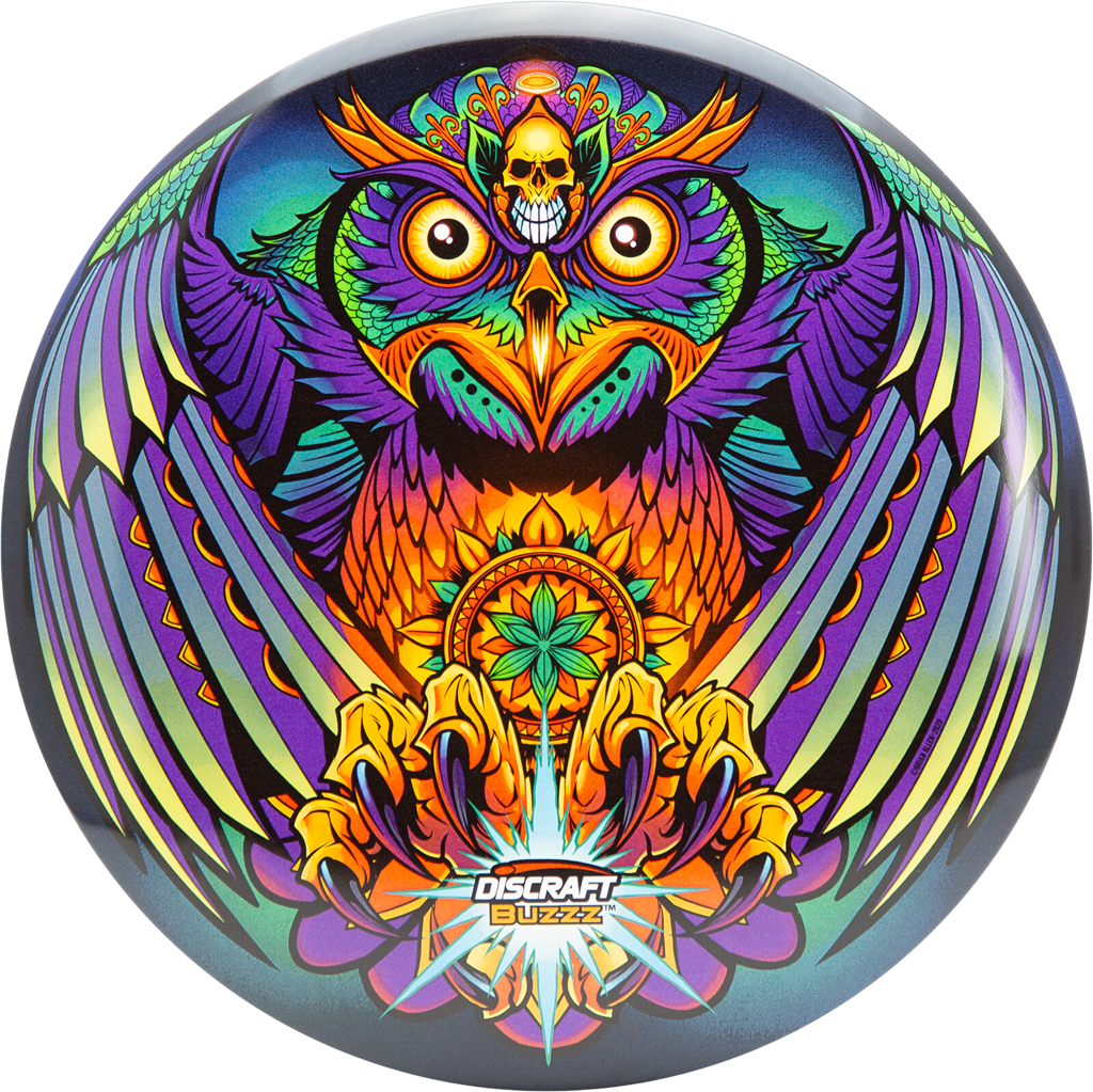 Discraft Brian Allen Supercolor Gallery Buzzz Golf Disc - Owl