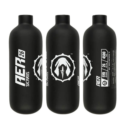 Renatus Group Sicariis AER 26ci/4500psi HPA Tank w/ FS Hero 2 Regulator