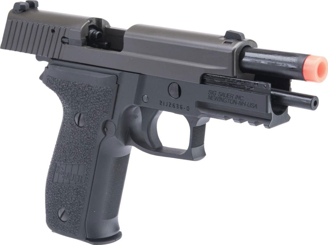 SIG Sauer ProForce P226 Mk25 Green Gas Blowback Airsoft Pistol - Black