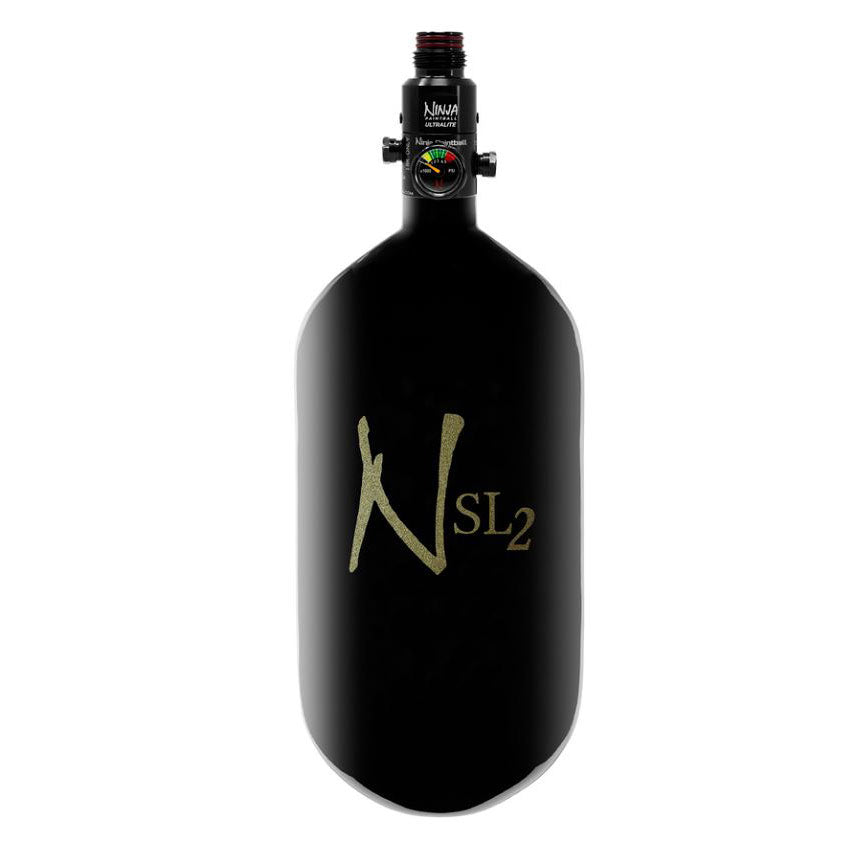 Ninja 77ci/4500psi SL2 HPA Tank - Black/Gold