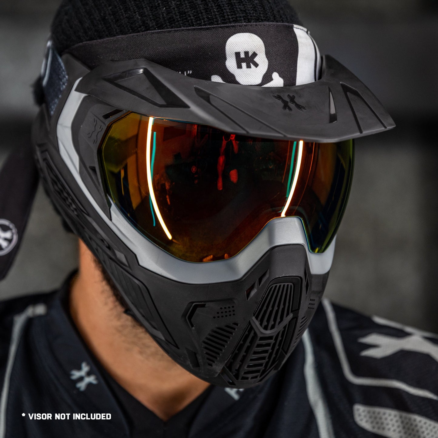 SLR Goggle - Solar (Silver/Black) Scorch Lens