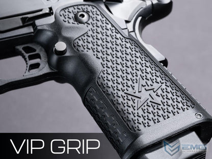 EMG Helios x Staccato Licensed C2 Compact 2011 Gas Blowback CO2 Airsoft Pistol - VIP Grip - Standard CO2