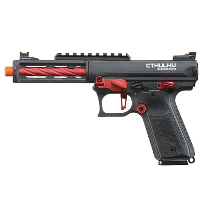 Lancer Tactical Tandemkross CTHULHU Gas BlowBack Pistol - Black/Red