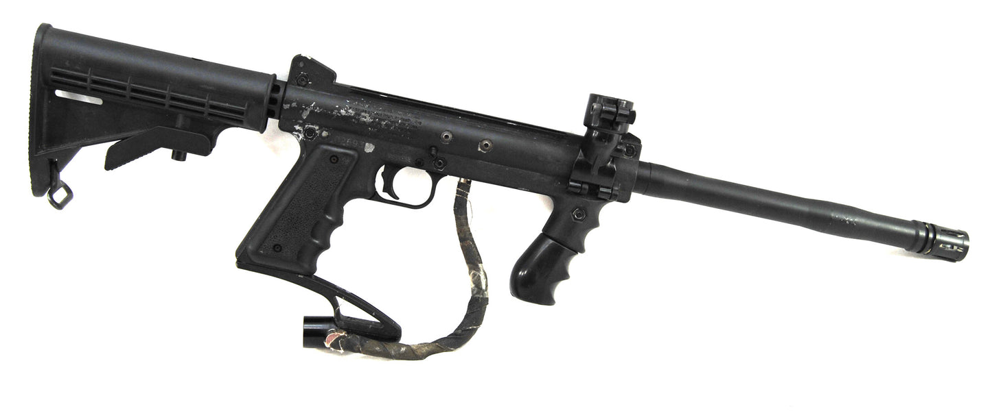 Used Tippmann 98 Custom Paintball Marker w/ Stock and Drop Forward