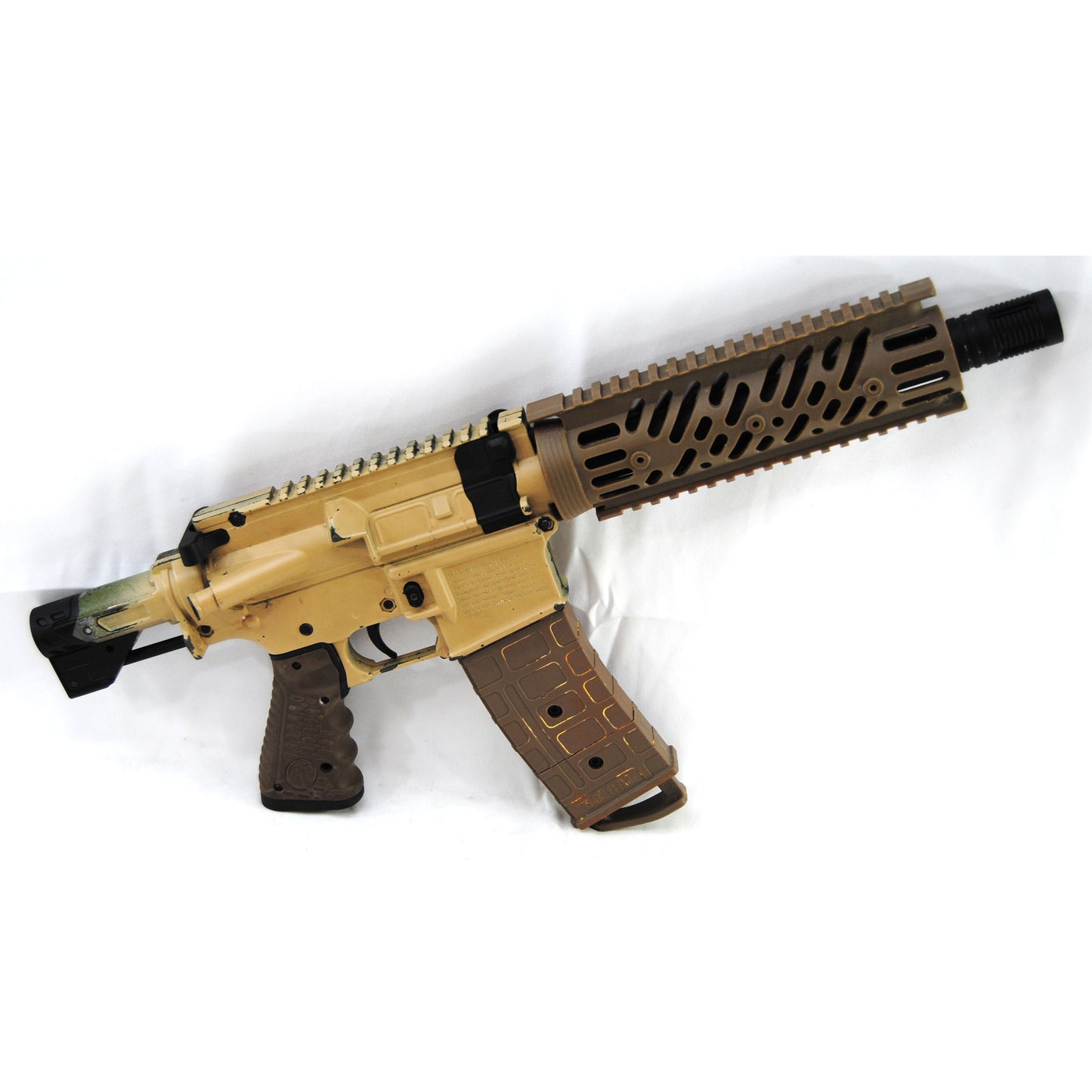 Used Tippmann TMC w/ Air-Thru Stock - Tan