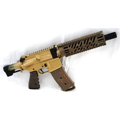 Used Tippmann TMC w/ Air-Thru Stock - Tan