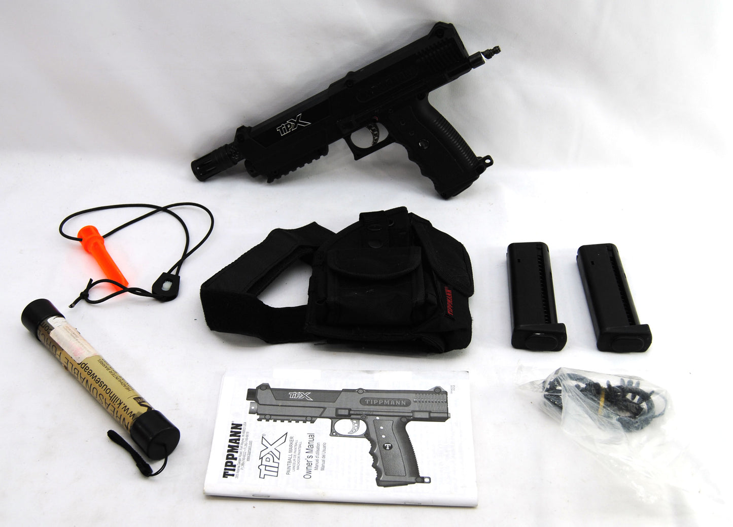 Used Tippmann TiPX w/ Remote Line Adapter - Black