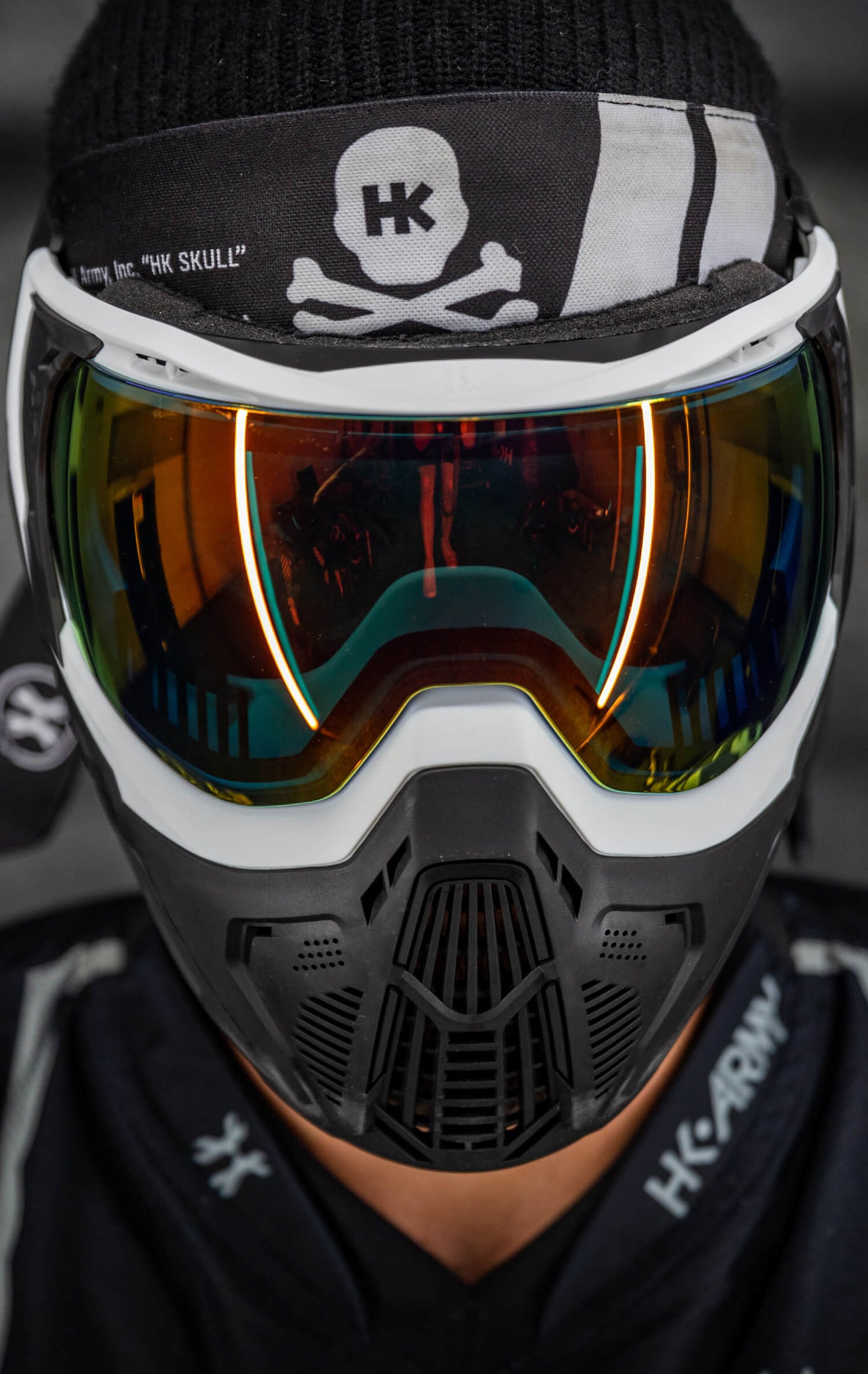 SLR Goggle - Trooper (White/Black/Black) Scorch Lens