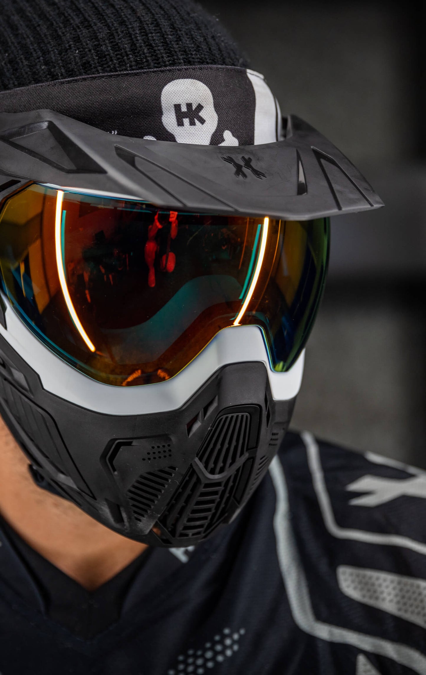 SLR Goggle - Trooper (White/Black/Black) Scorch Lens