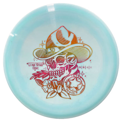 Lone Star Disc Bravo Texas Ranger Midrange disc - Artist Skull Stamp