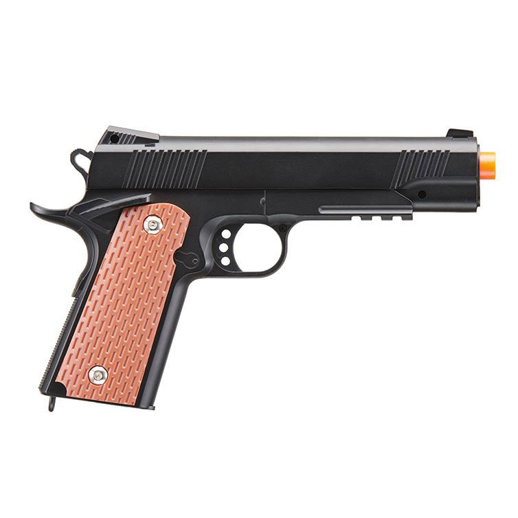 UK Arms 1911 Tac Heavyweight Series Airsoft Spring Pistol - Black