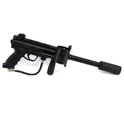 Used Tippmann A-5 w/ E-Grip (Push Button LED Version) - Black