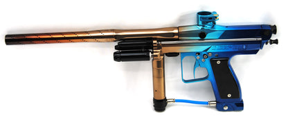 Used Inception Designs 1 of 20 Full Fighter Autococker - Blue to Copper Fade