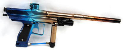 Used Inception Designs 1 of 20 Full Fighter Autococker - Blue to Copper Fade