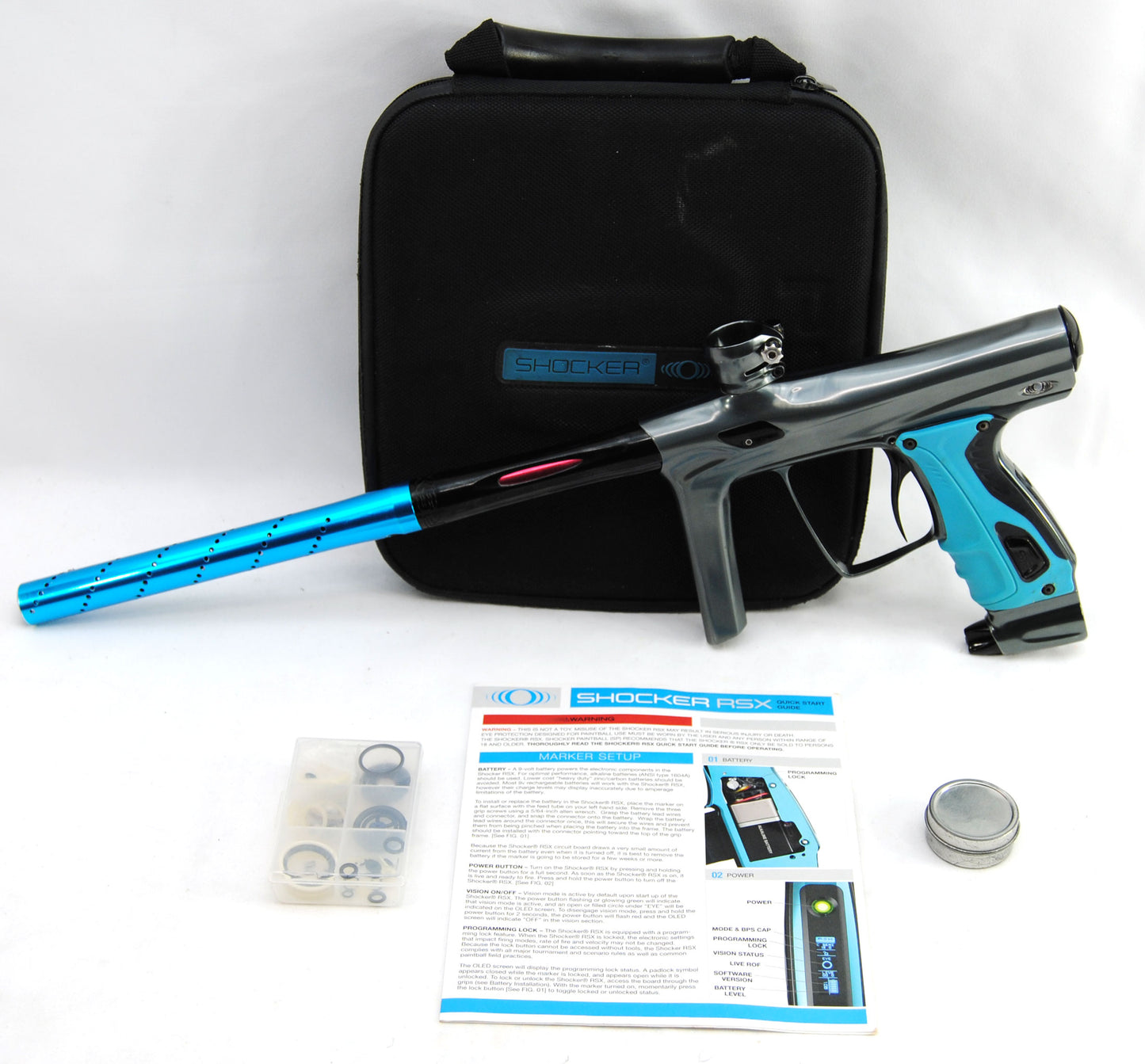 Used Smart Parts Shocker RSX - Pewter/Blue