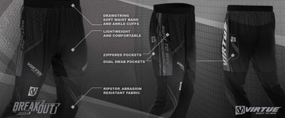 Virtue Breakout Jogger Pants - Bullets Black