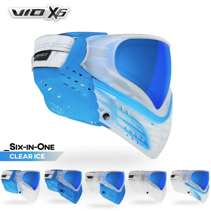 Virtue VIO X6 Paintball Goggle - Clear Ice