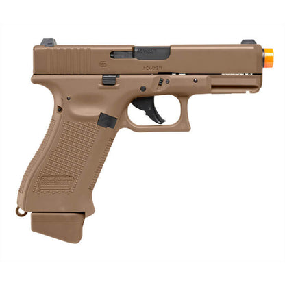 Elite Force Glock G19X Gen Co2 Airsoft Pistol Half Blow Back - Coyote Tan - Elite Force