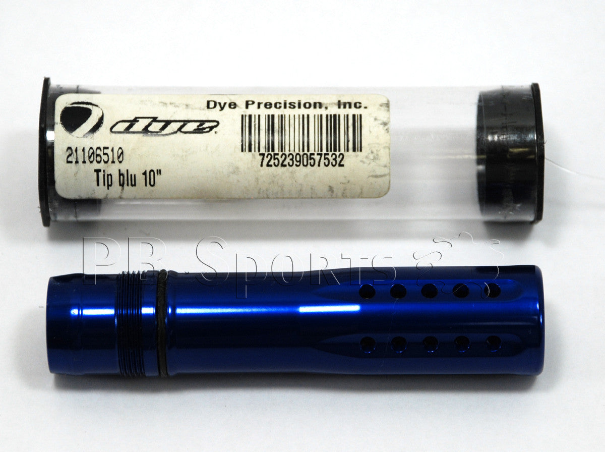 DYE Ultralite Barrel Tip - Dye 10" Blue Gloss - DYE