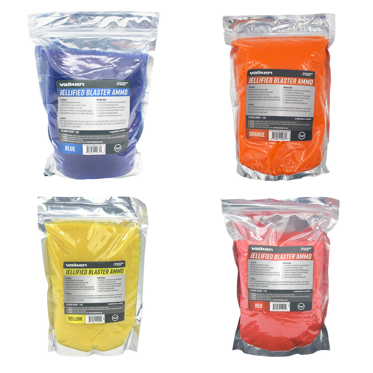 Valken Gel Blaster Ammo / Gellets - 175,000 Rounds