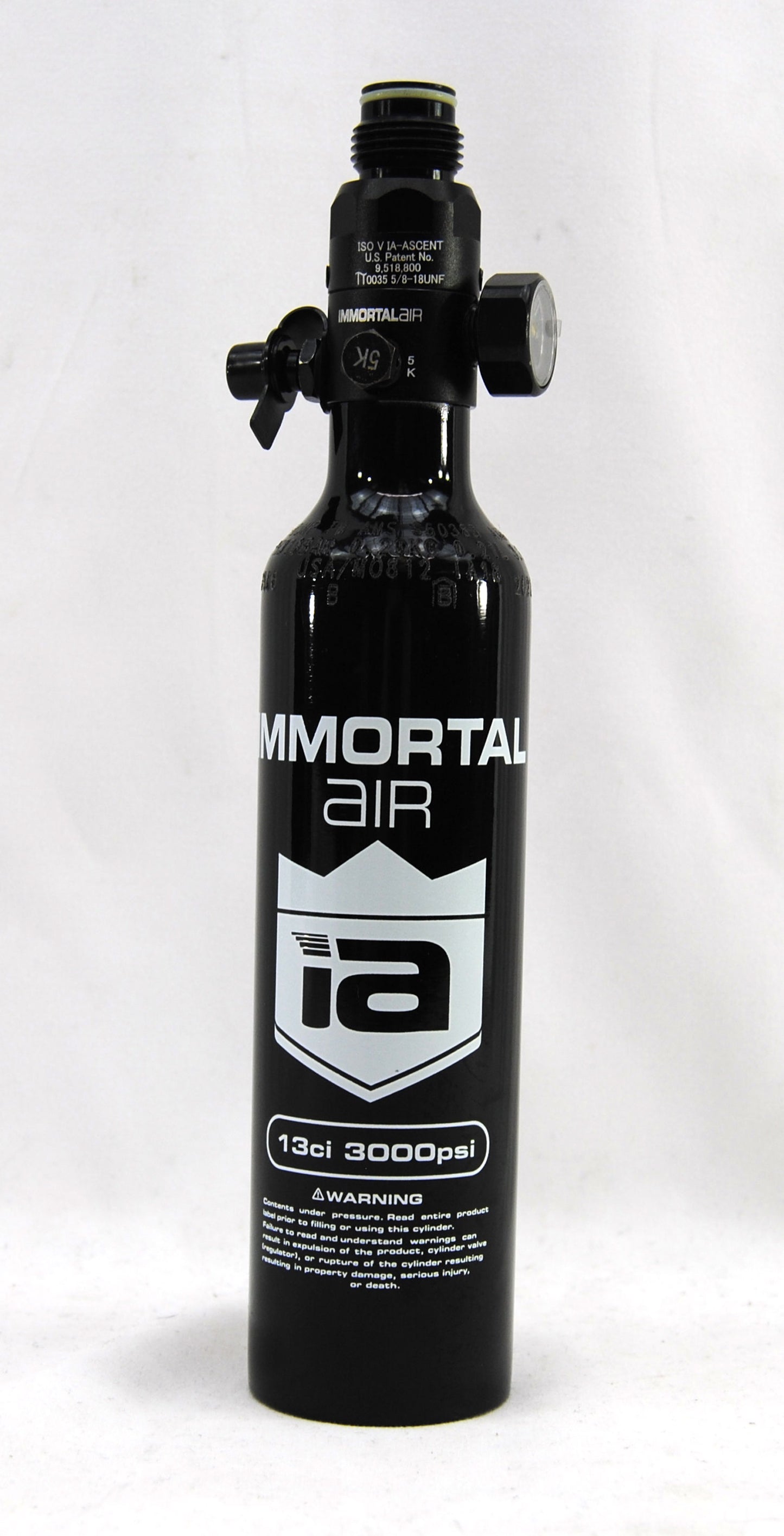 Immortal Air 13ci 3000psi Aluminum HPA Tank