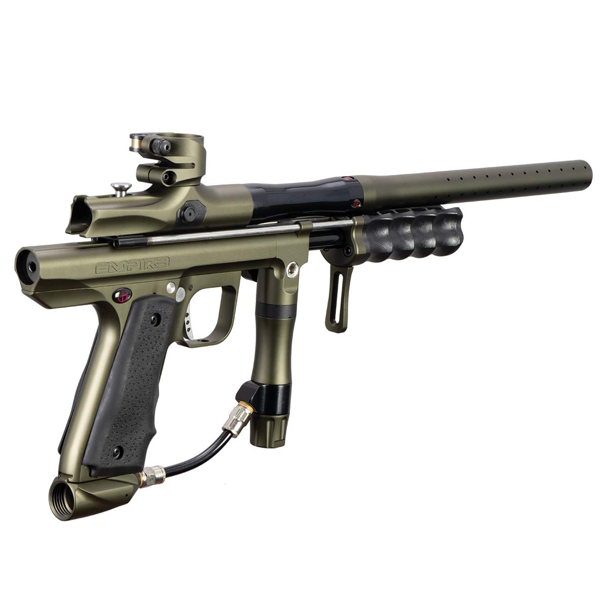 Empire Sniper Pump - Dust Olive / Polished Black - Empire
