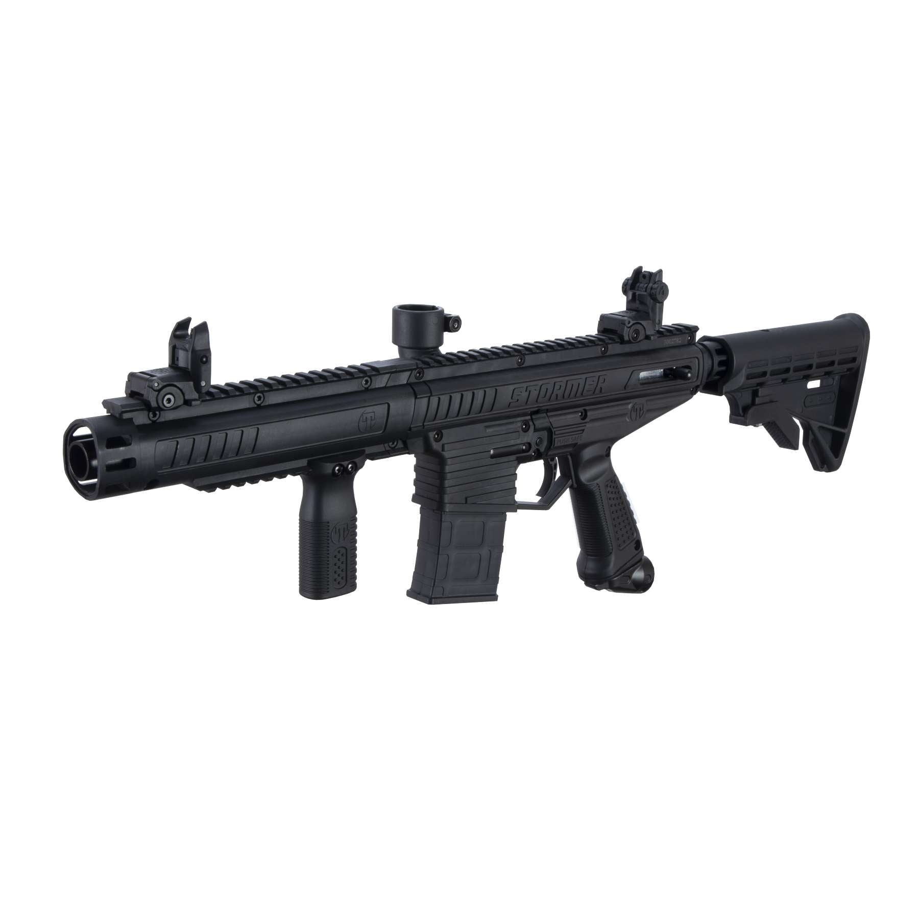 Tippmann Stormer Elite Dual Fed Marker - Black - Tippmann Sports